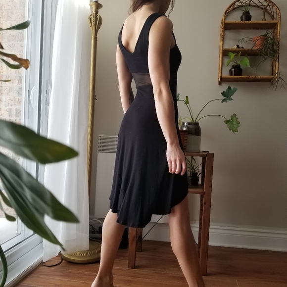 ✨ 3 for 30 ✨ Monteau Black Dress High Low - Picture 2 of 7
